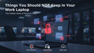 Things You should not keep in Your Work Laptop – The Hidden Risks of Personal Data
