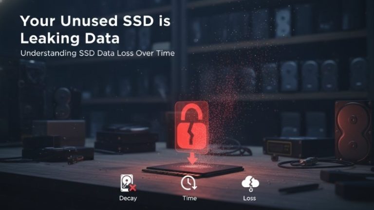 Your Unused SSD is Leaking Data