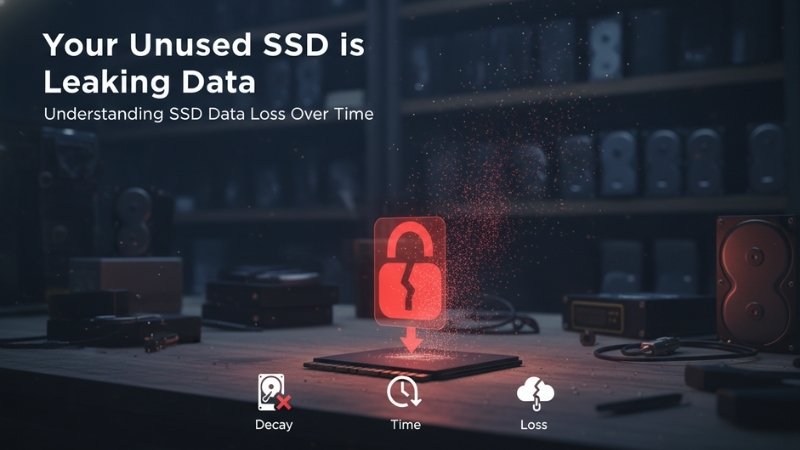 Your Unused SSD is Leaking Data