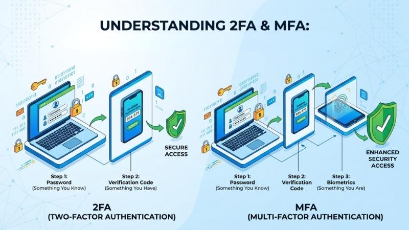 2FA and MFA Explained