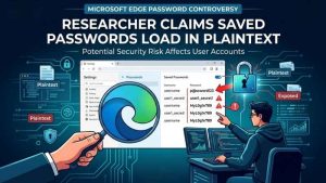 Microsoft Edge Password Controversy