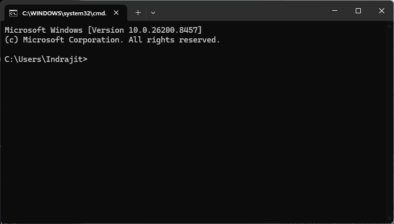 cmd - Command Prompt