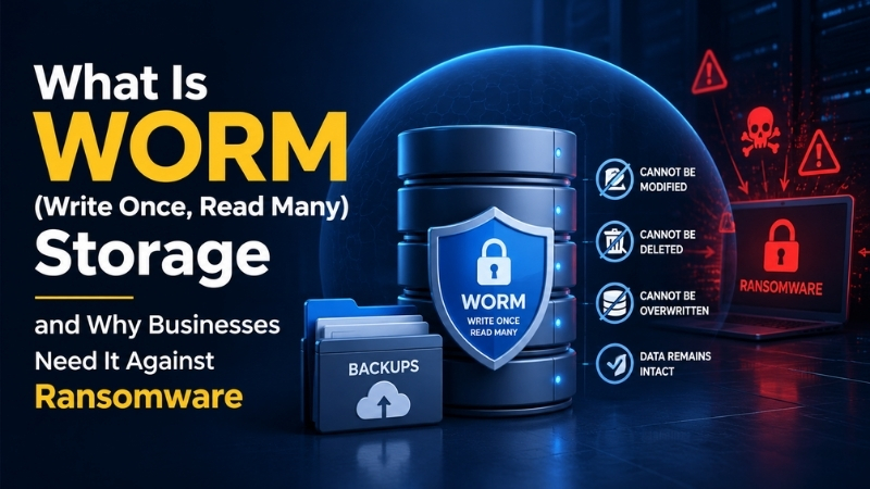 What Is WORM (Write Once, Read Many) Storage